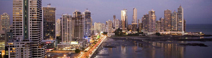 Vista aerea Panama
